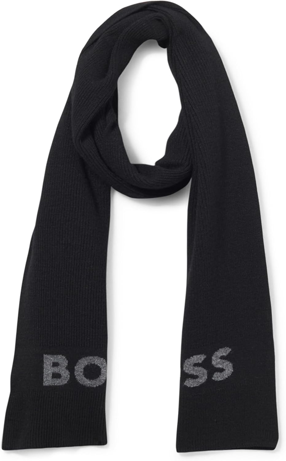 Bufanda de hombre color negro
