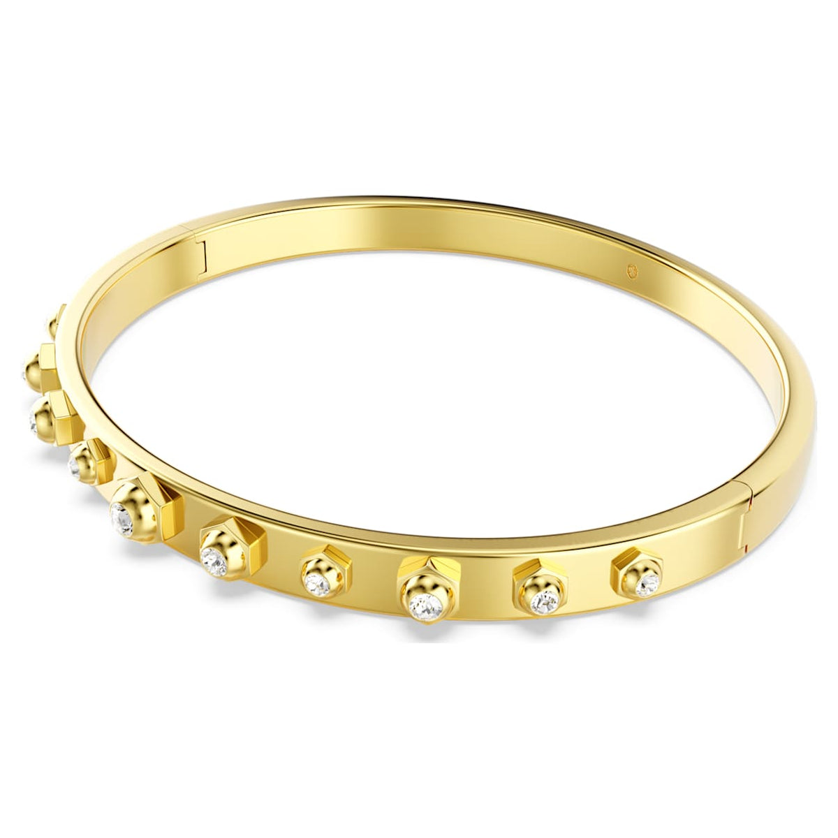 Pulsera color blanco y dorado