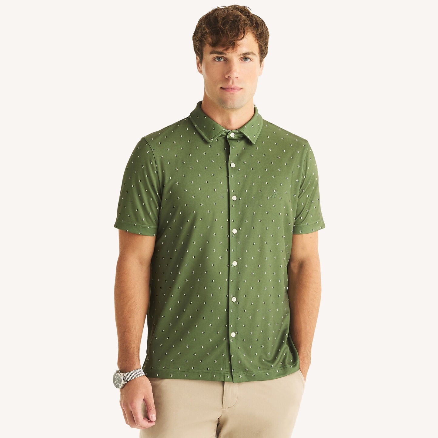 Polo de hombre con estampado