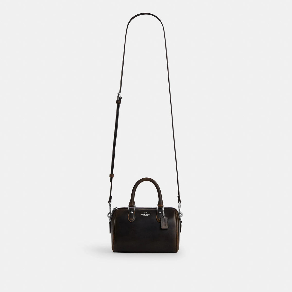 Bolso cruzado de cuero