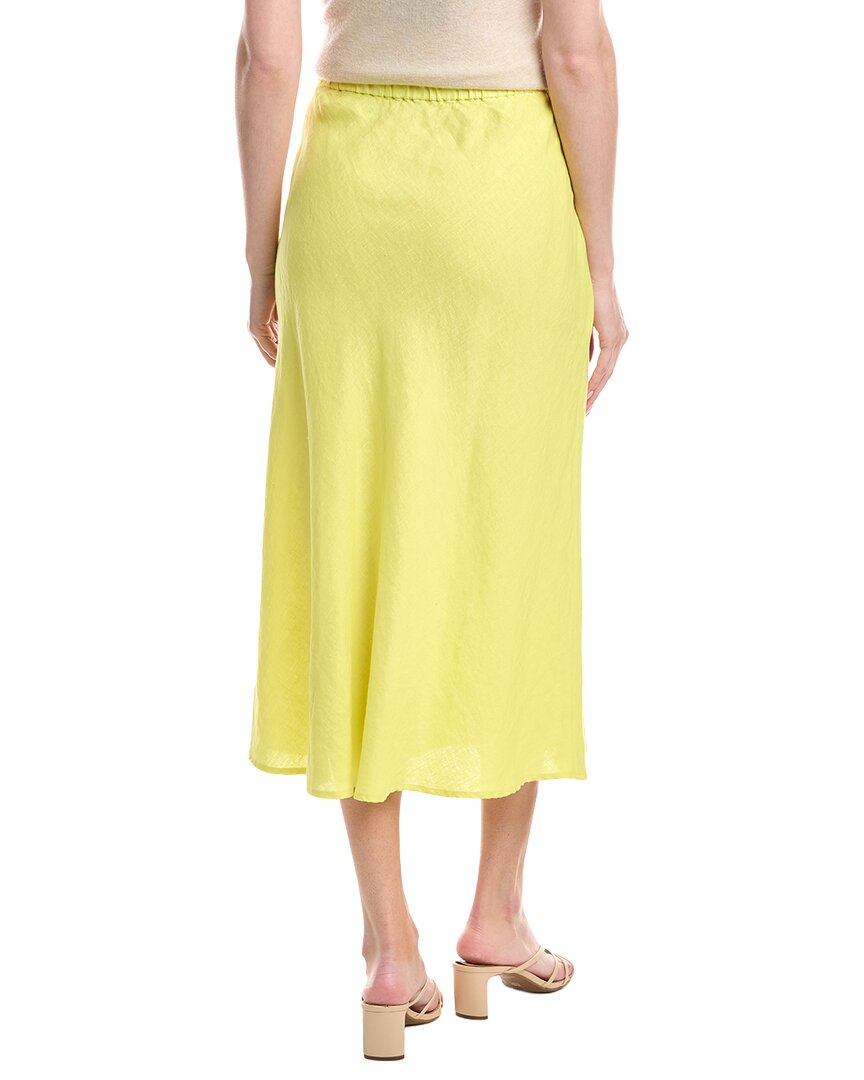 DKNY Falda de Lino sin Cierre