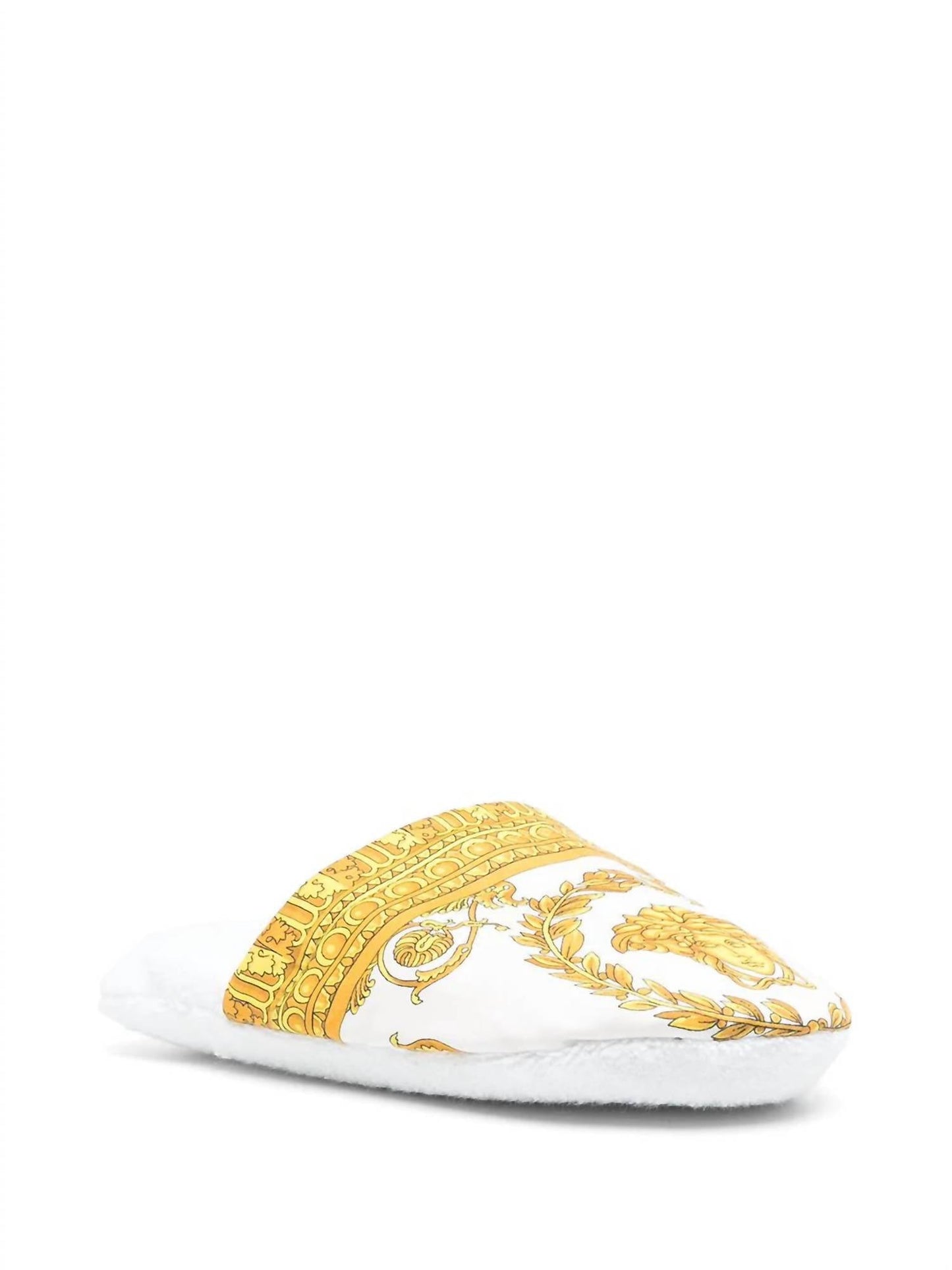 Pantuflas unisex color blanco
