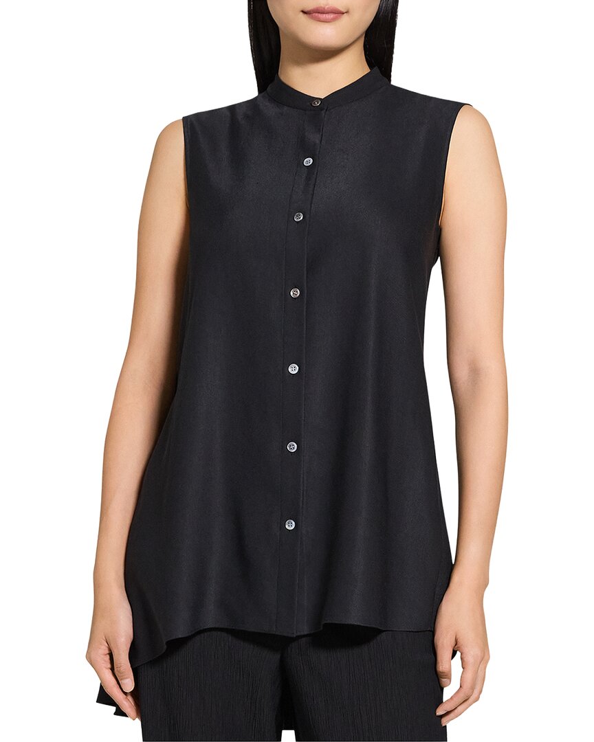 Camisa de mezcla de lino
