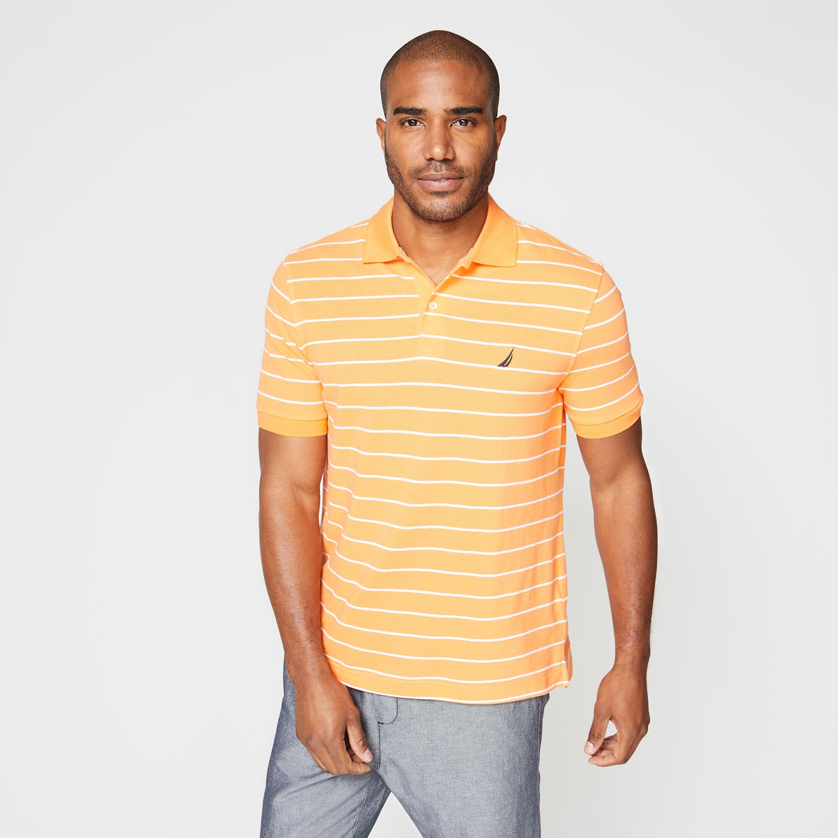Polo de hombre a rayas