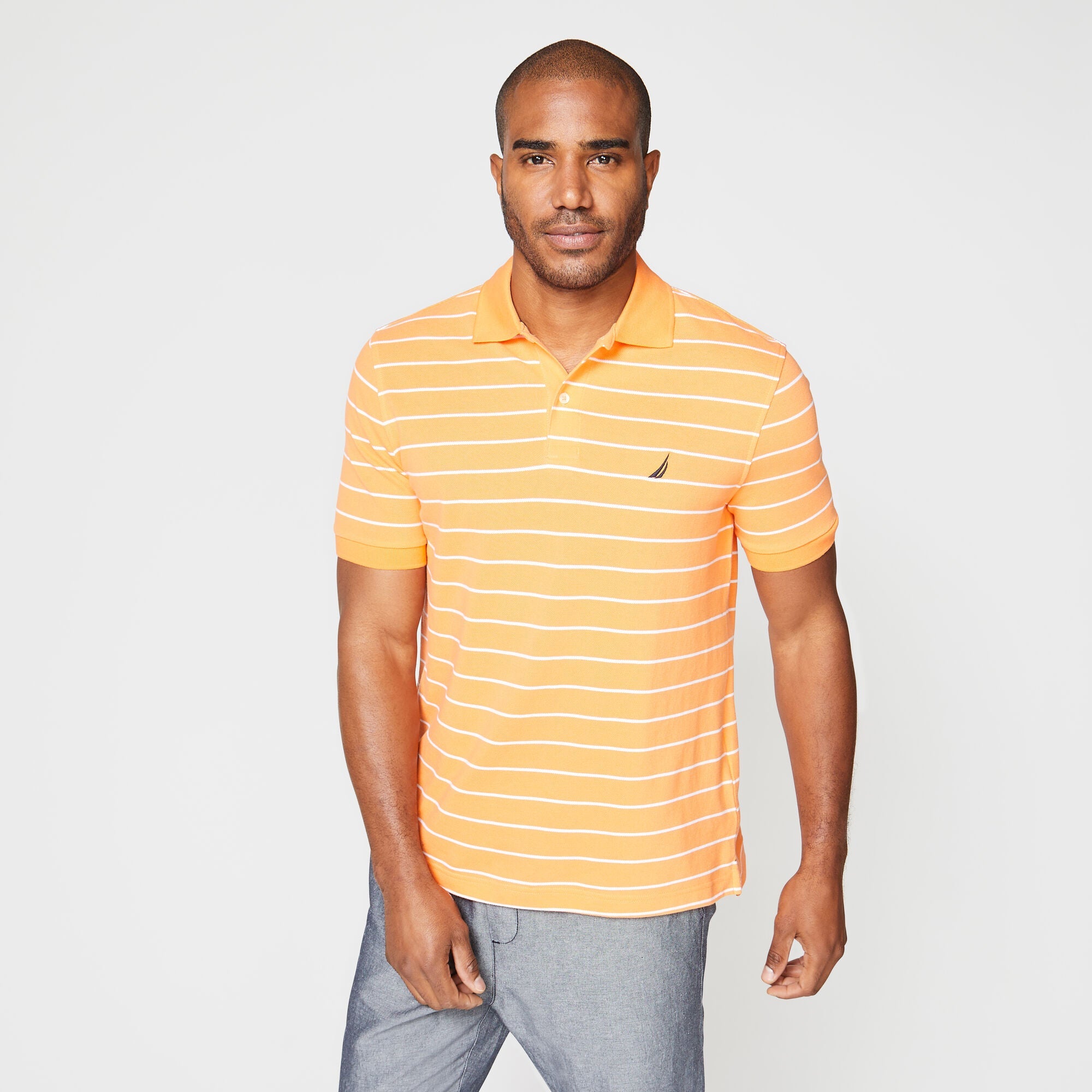 Polo de hombre a rayas