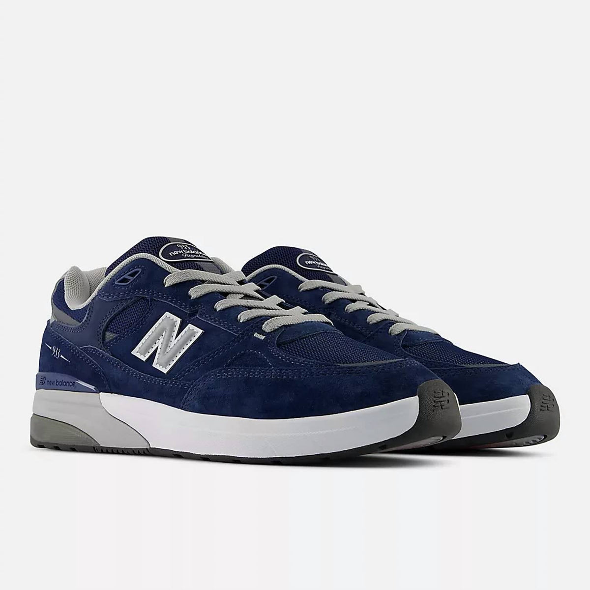 Zapatos de hombre color azul marino y gris