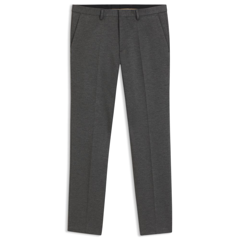 Pantalón de lana de corte ajustado