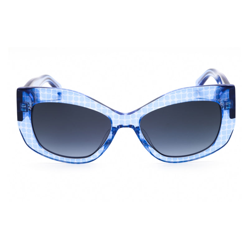 Gafas color gris oscuro y azul
