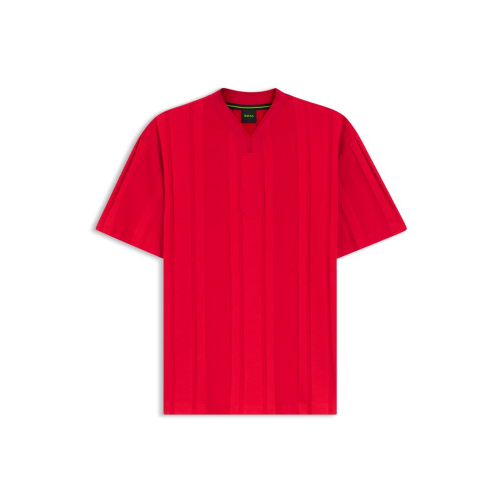 Camiseta de algodón a rayas