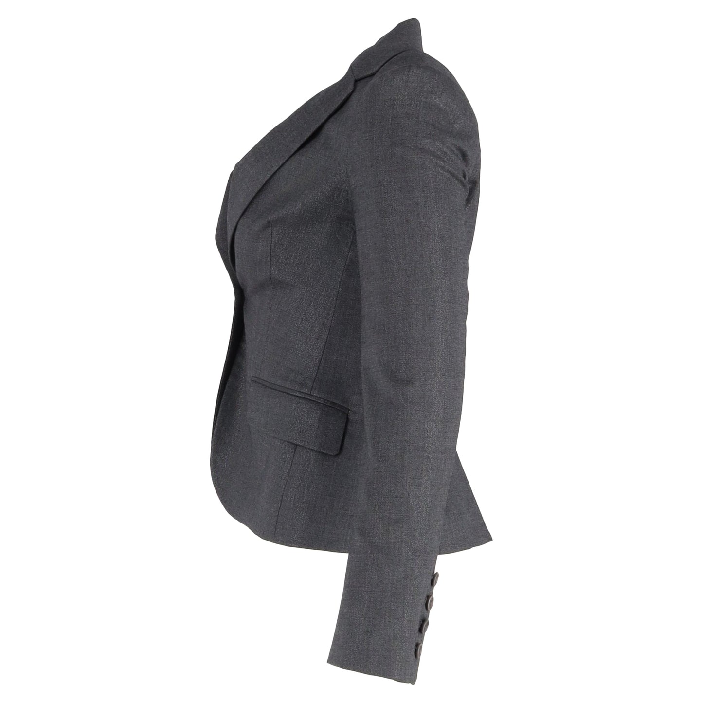 Blazer de lana color gris