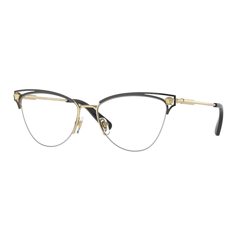 Gafas 55 mm color negro y dorado