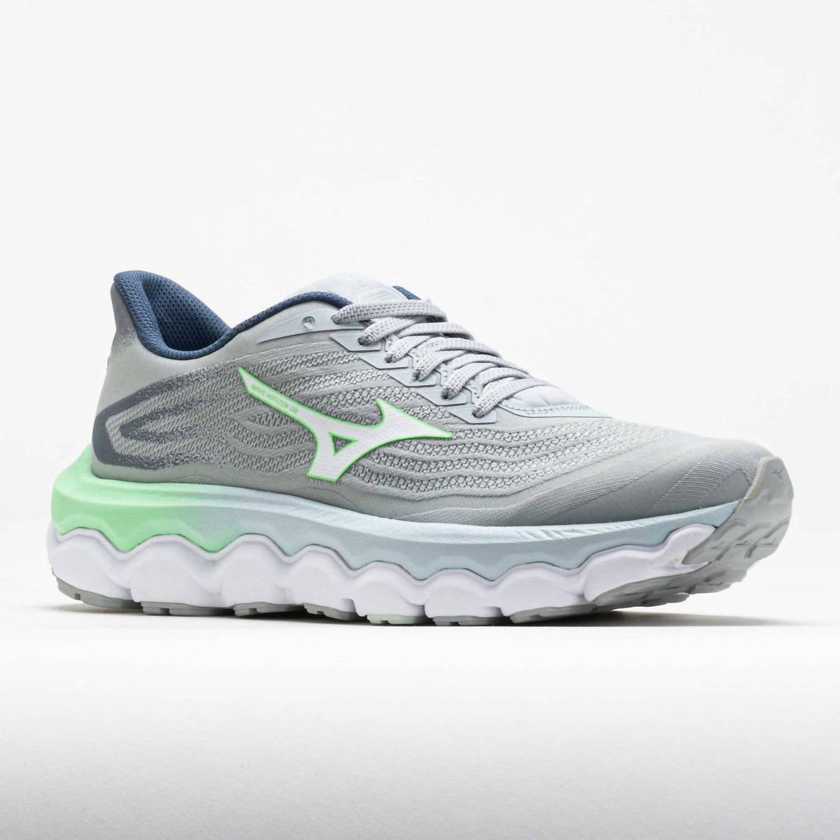 Zapatos de mujer color gris y verde