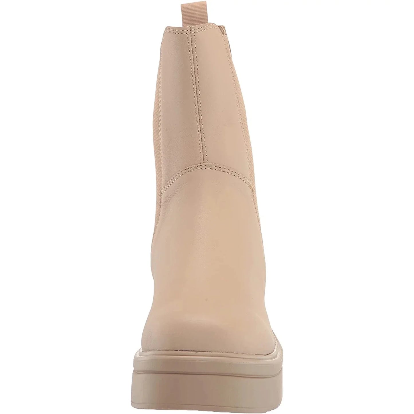 Botas de cuero con plataforma