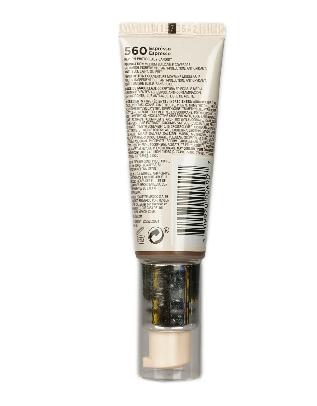 Base de maquillaje 0,75 oz