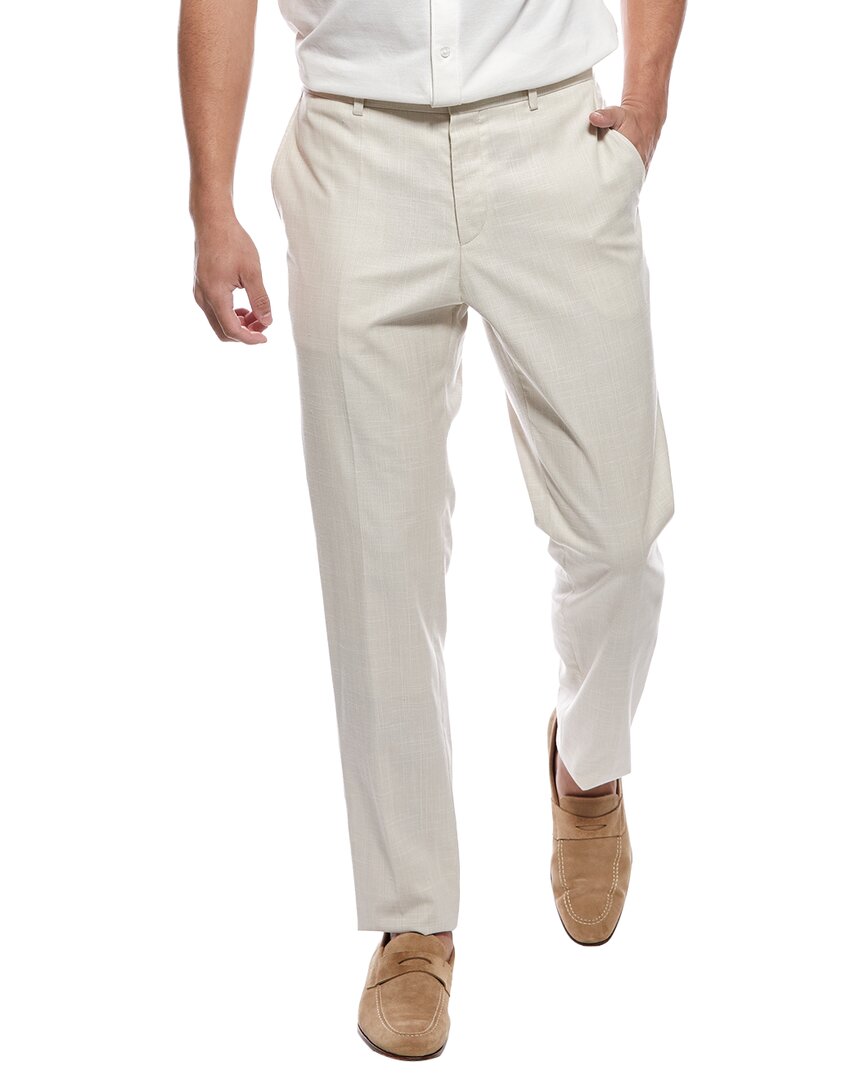 Pantalón de mezcla de lino