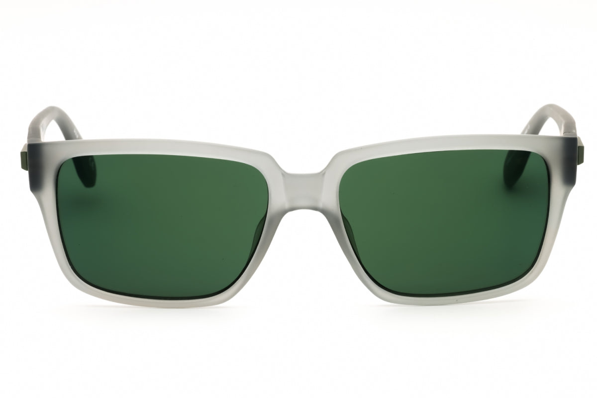 Gafas color gris y verde