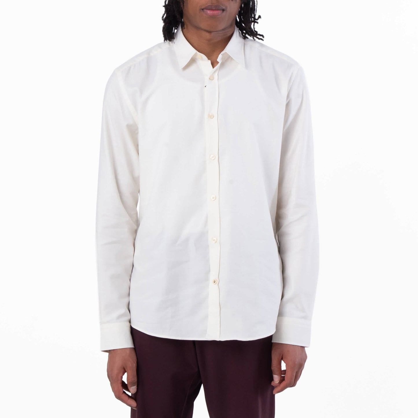 Camisa de algodón de manga larga