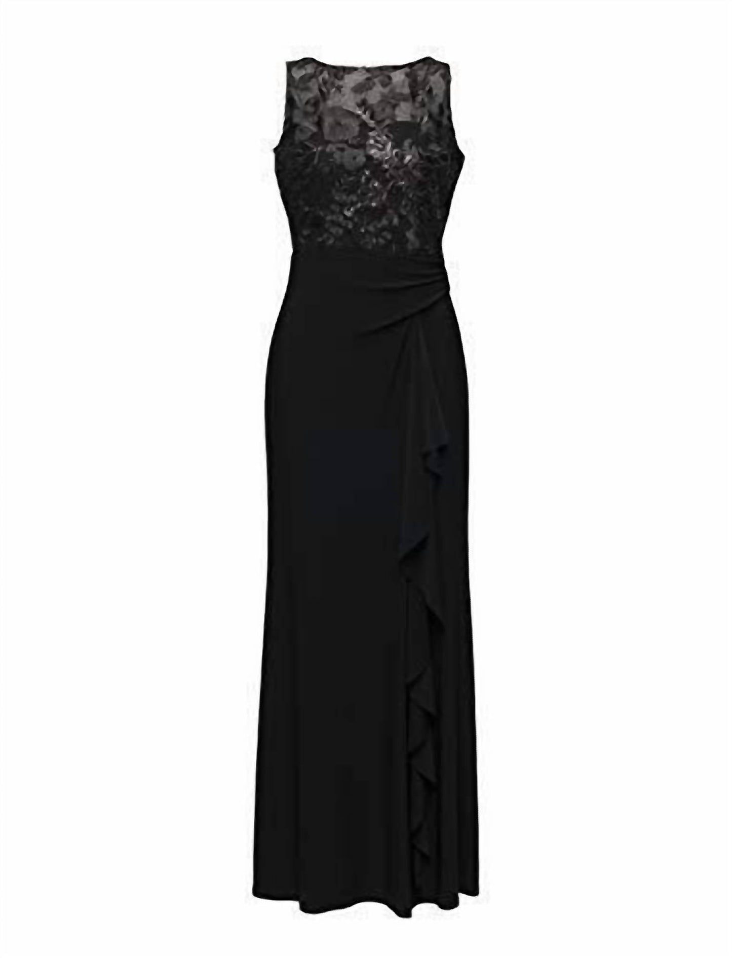 Vestido de mujer con boleros color negro
