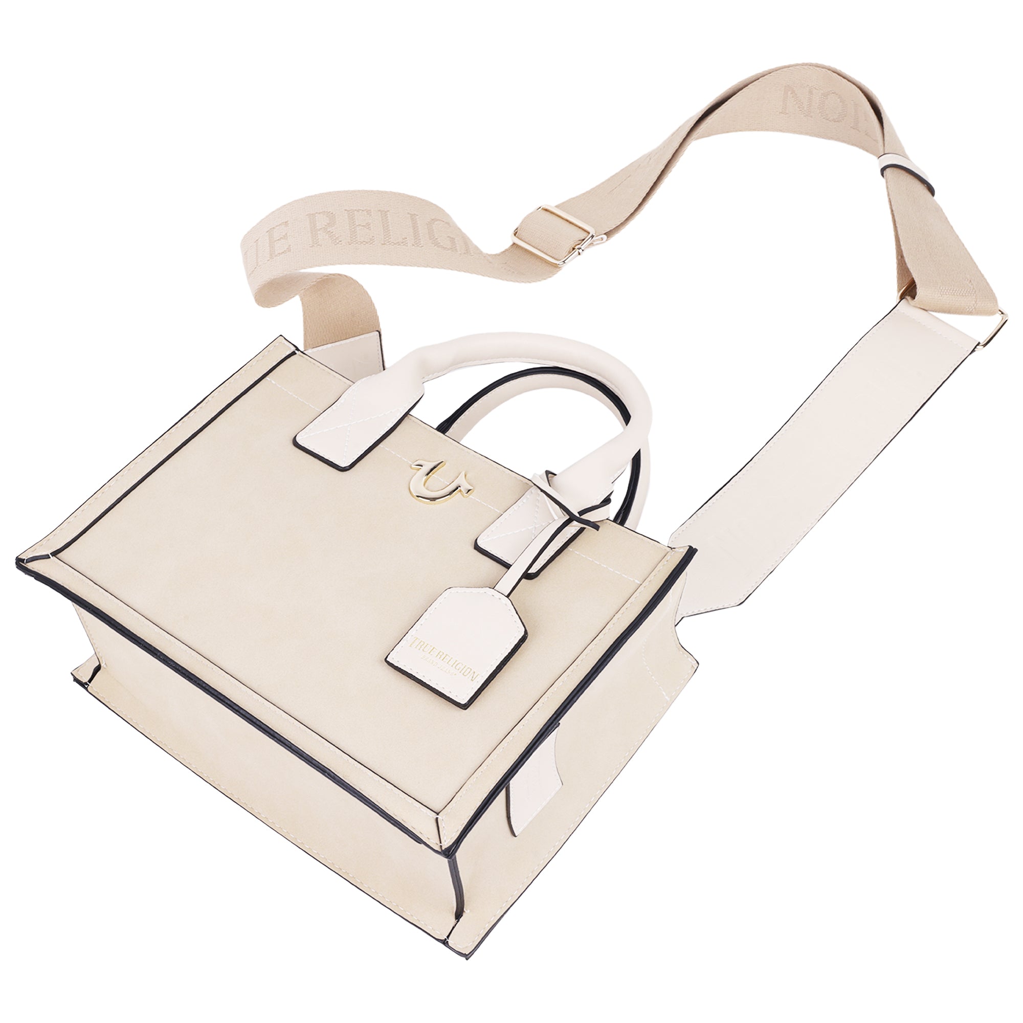 Bolso tote de gamuza