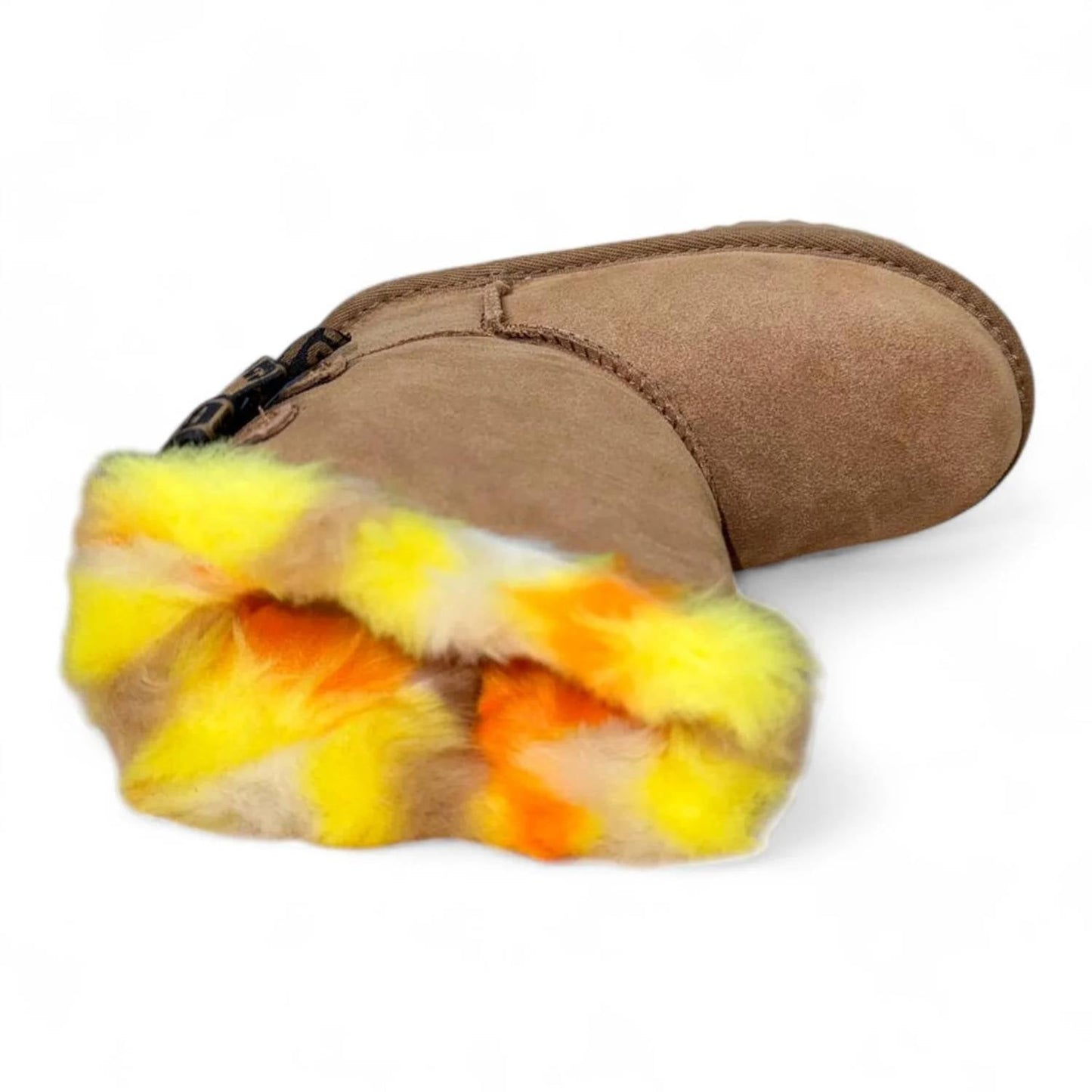 Botas infantil a cuadros