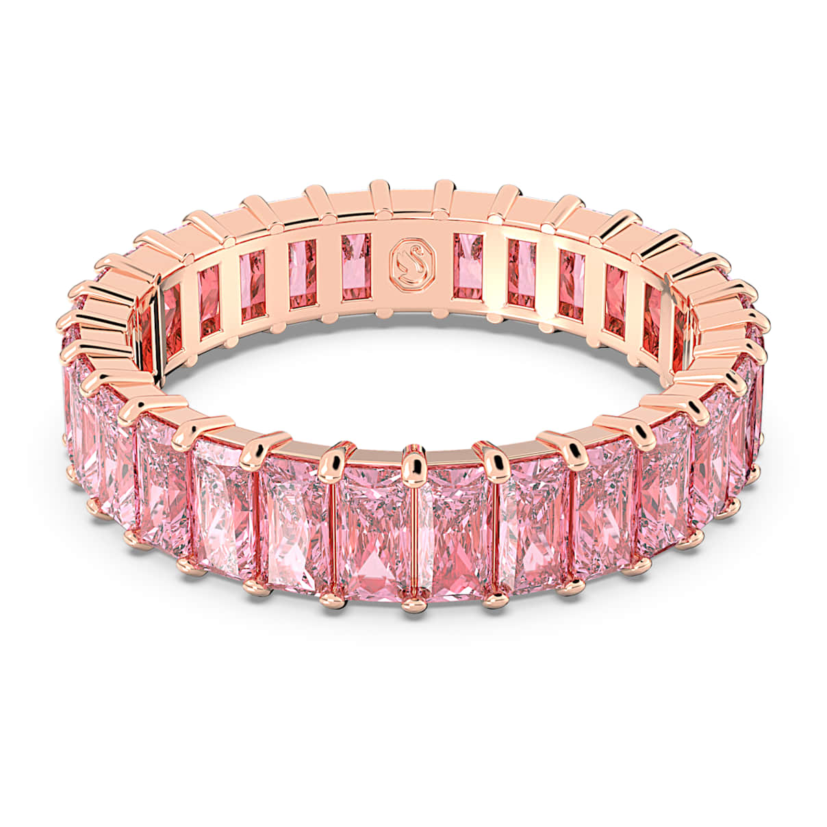 Anillo color oro rosa y rosado