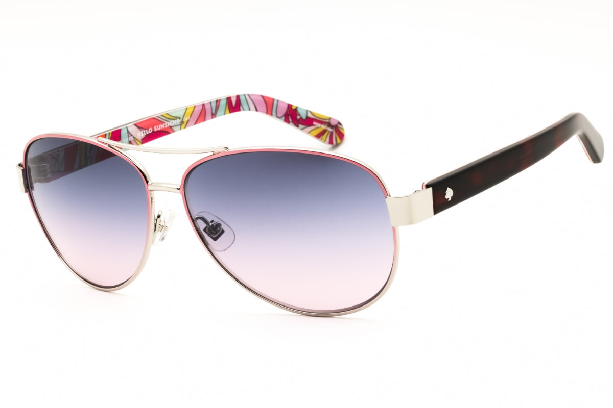 Gafas color azul y rosado y violeta