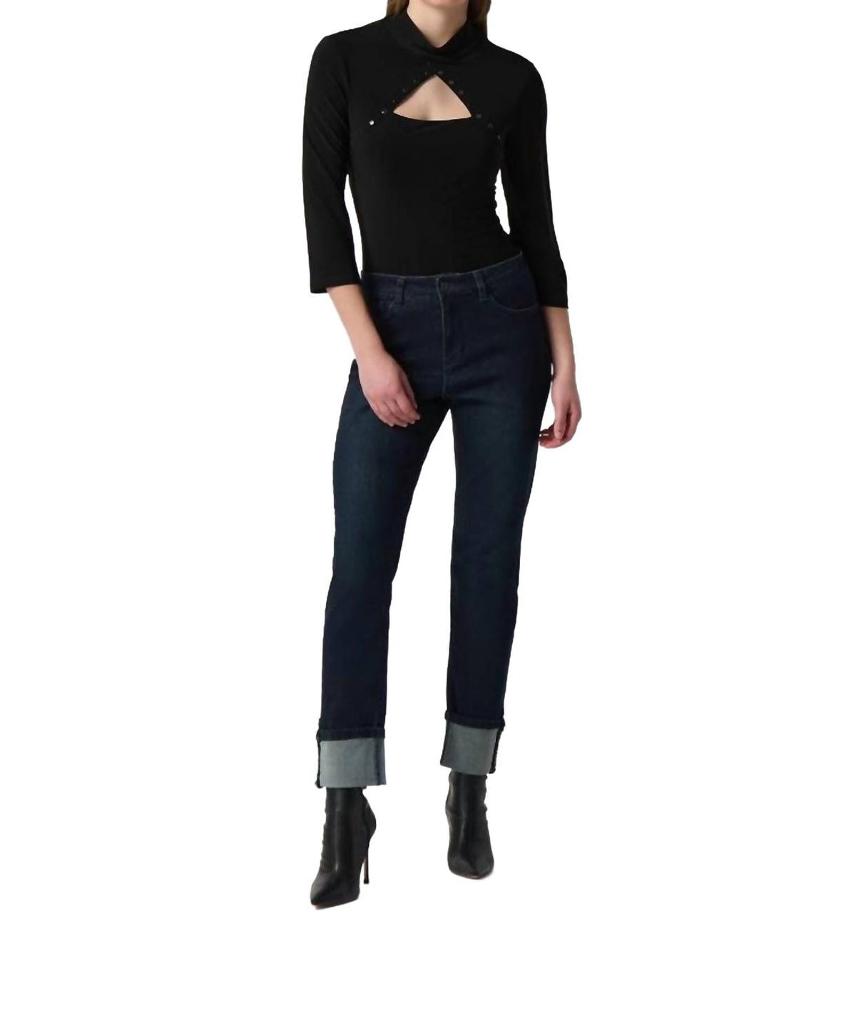 Top color negro
