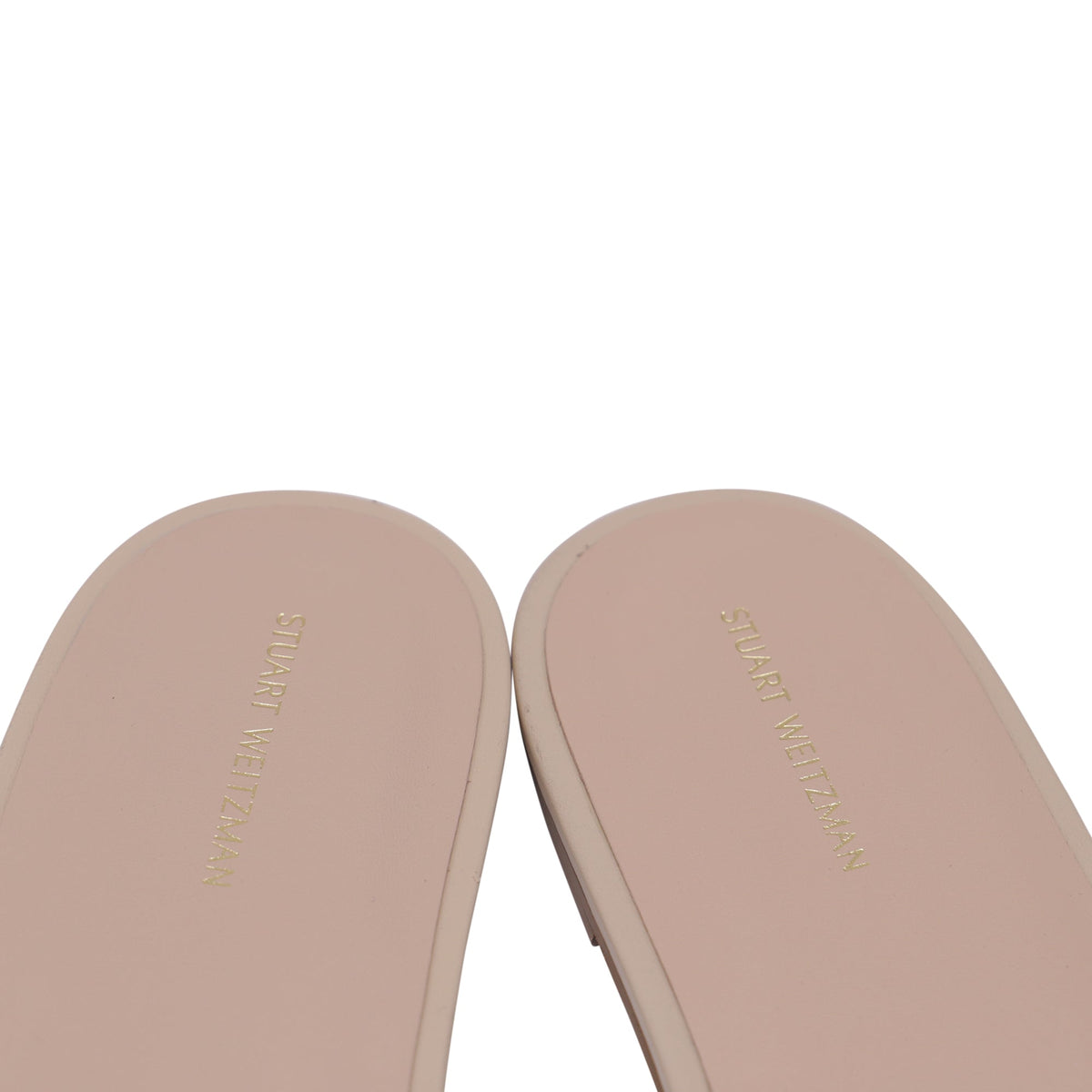 Sandalias de cuero color beige
