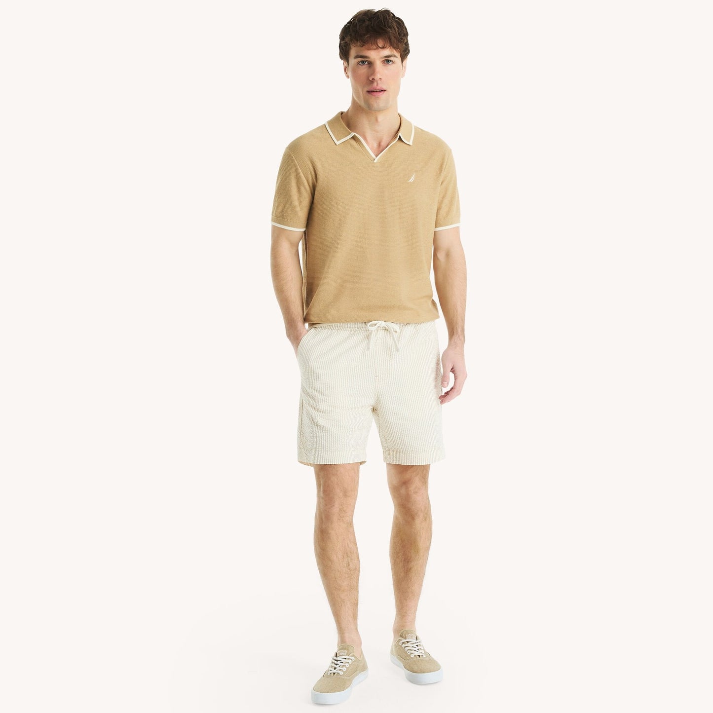 Short de hombre a rayas