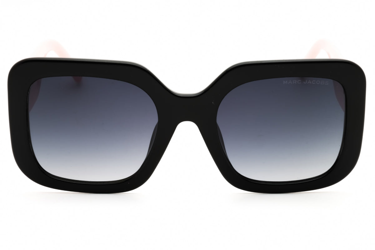 Gafas color gris oscuro y negro y rosado