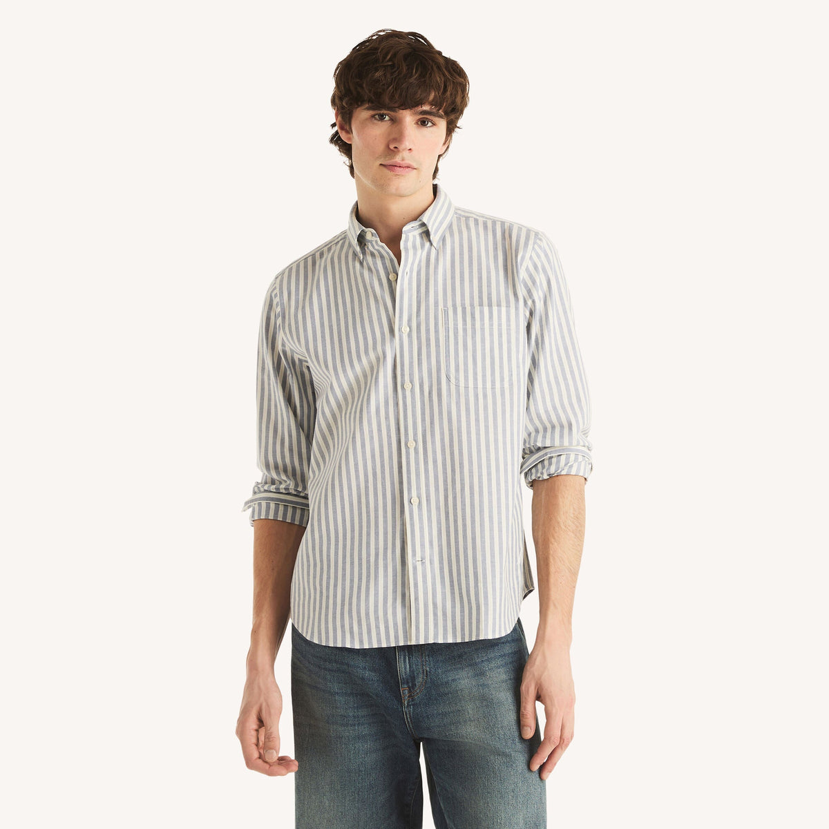 Camisa de hombre a rayas