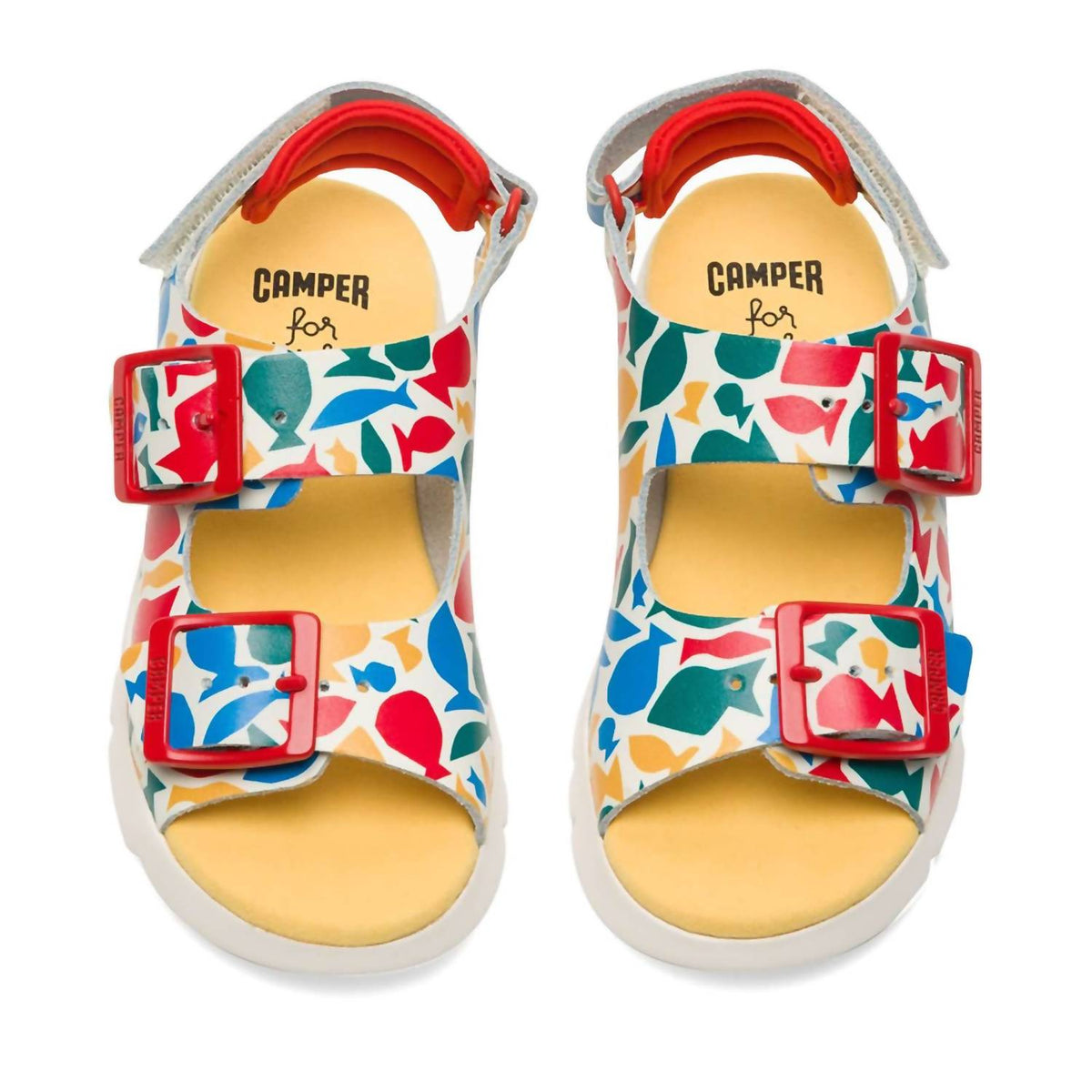 Sandalias para niña multicolor