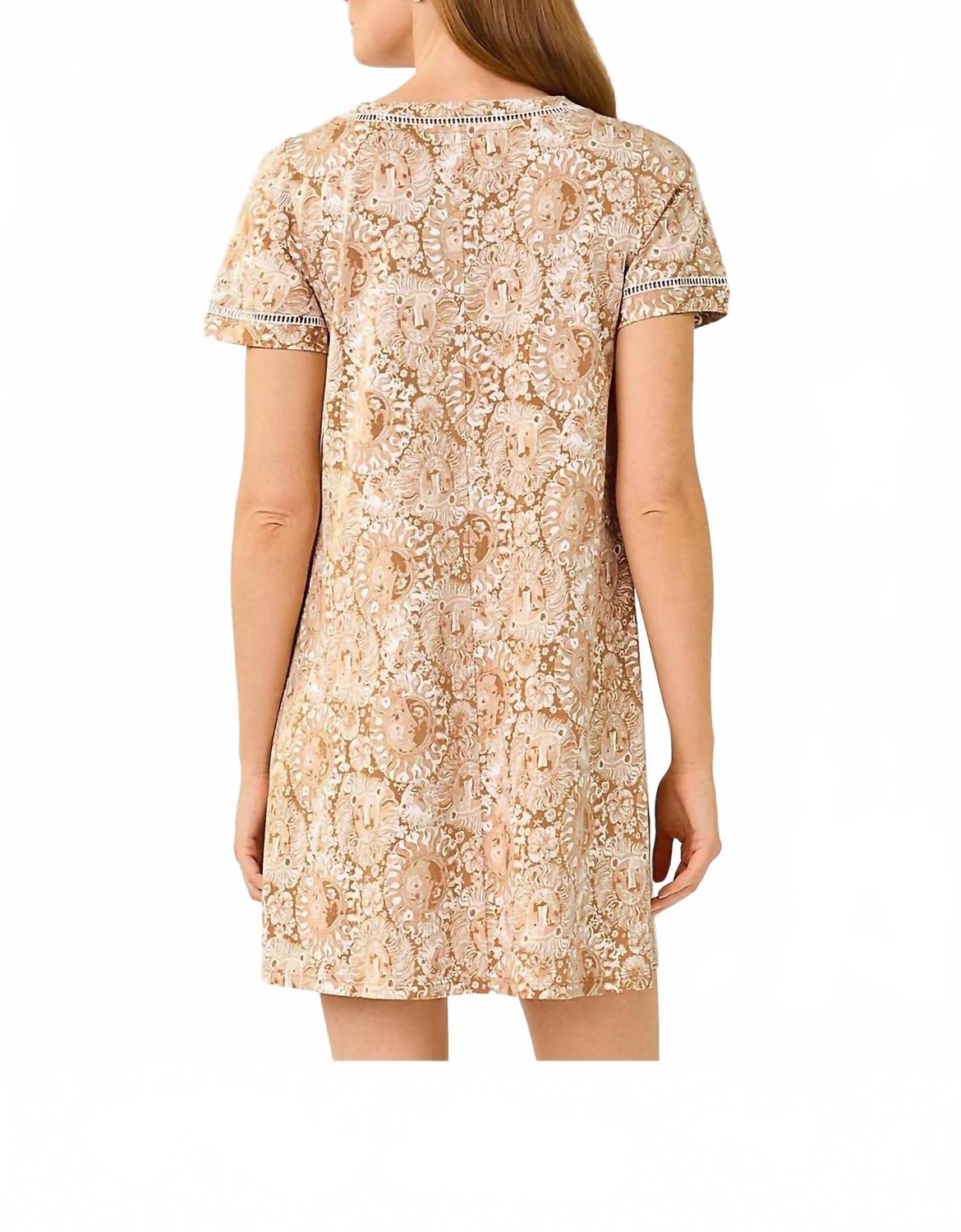 Vestido de manga corta