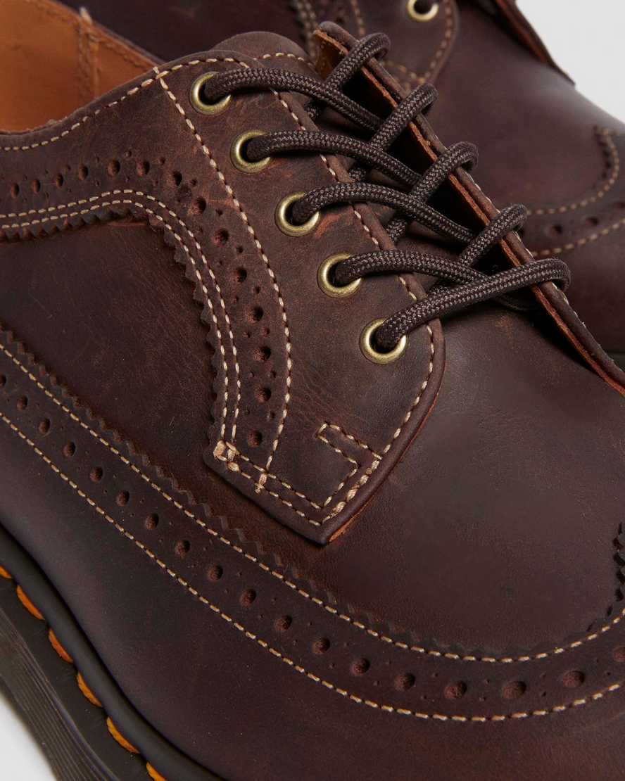 Zapatos de cordones de cuero