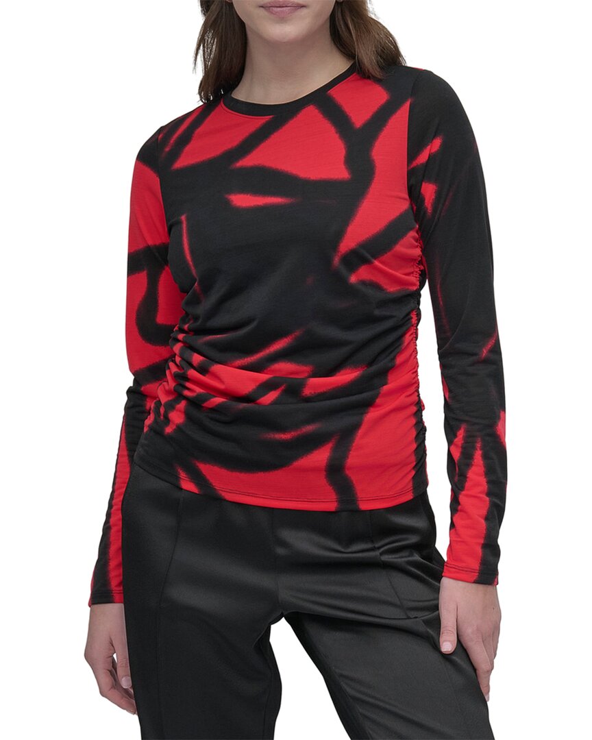 Top con estampado