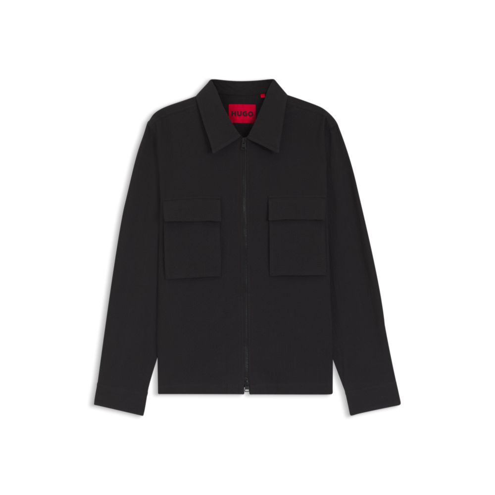 Camisa de algodón de corte amplio