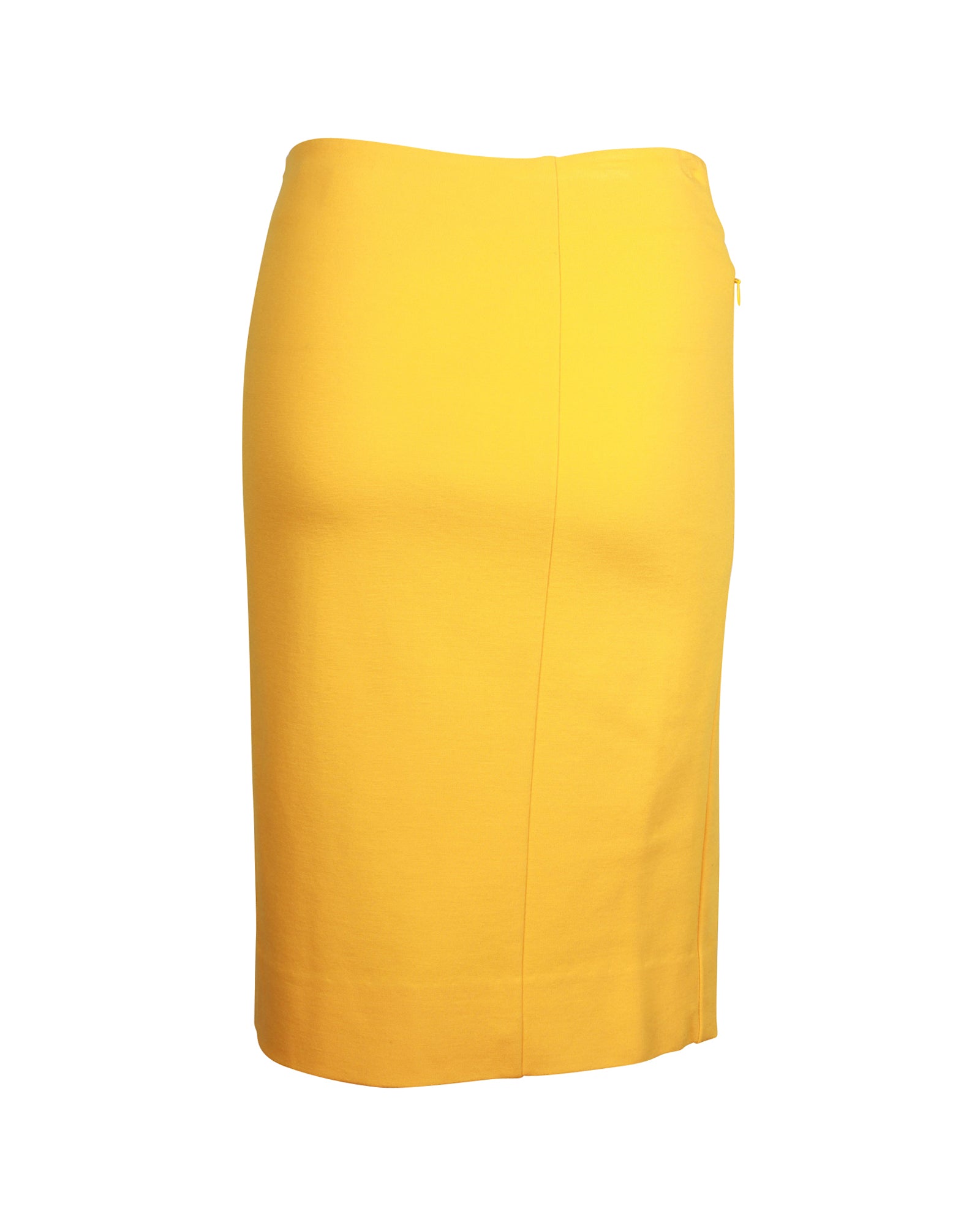 Falda color amarillo