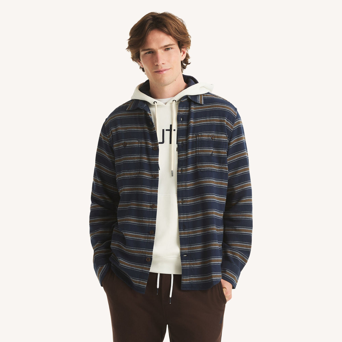 Camisa de hombre a cuadros