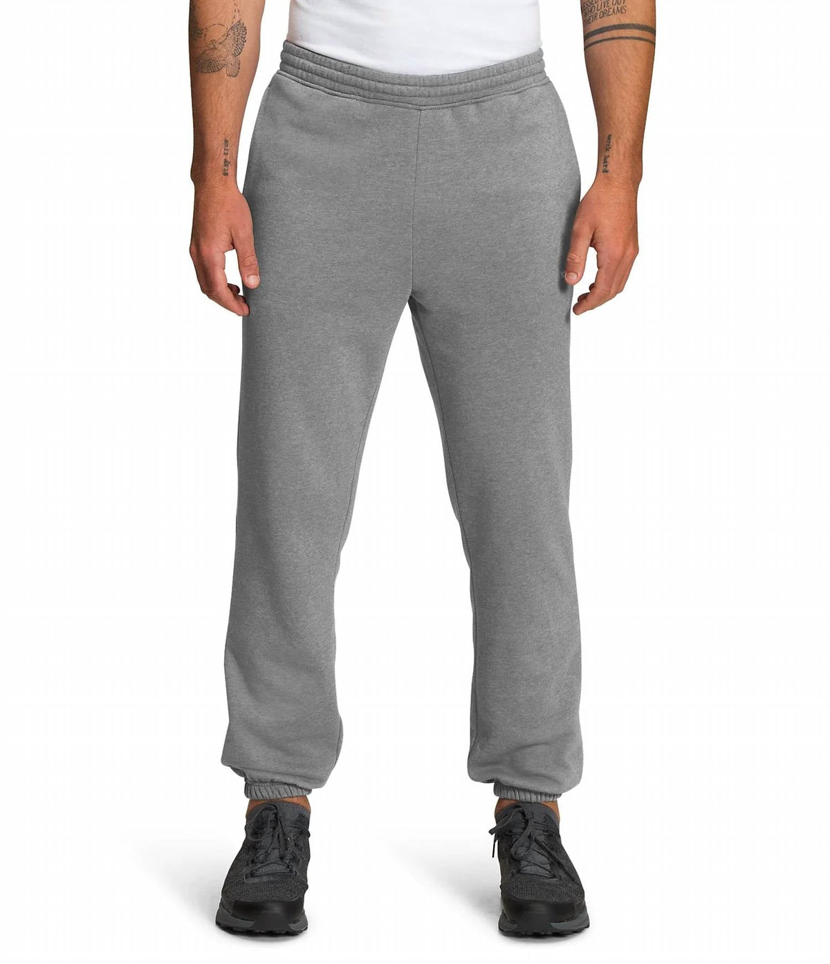 Pantalón deportivo color blanco y gris