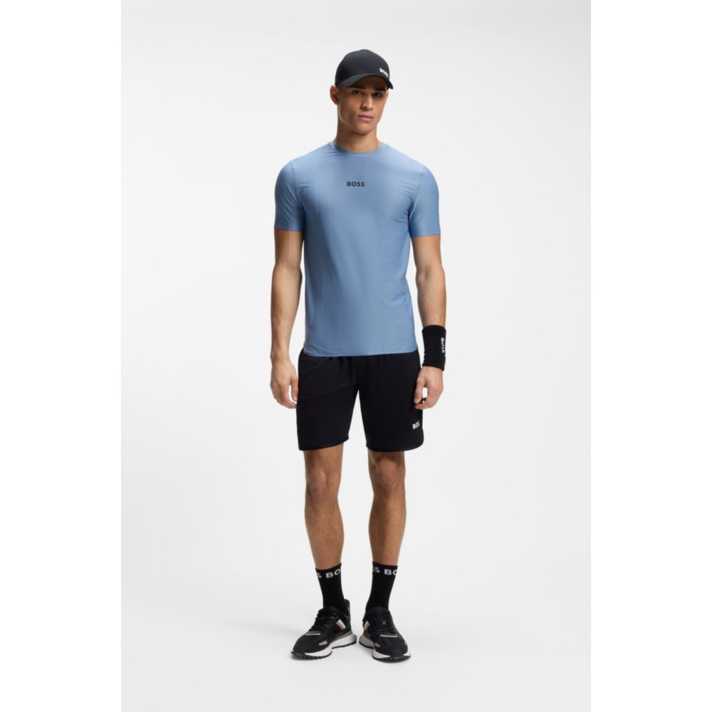 Camiseta de corte ajustado a rayas
