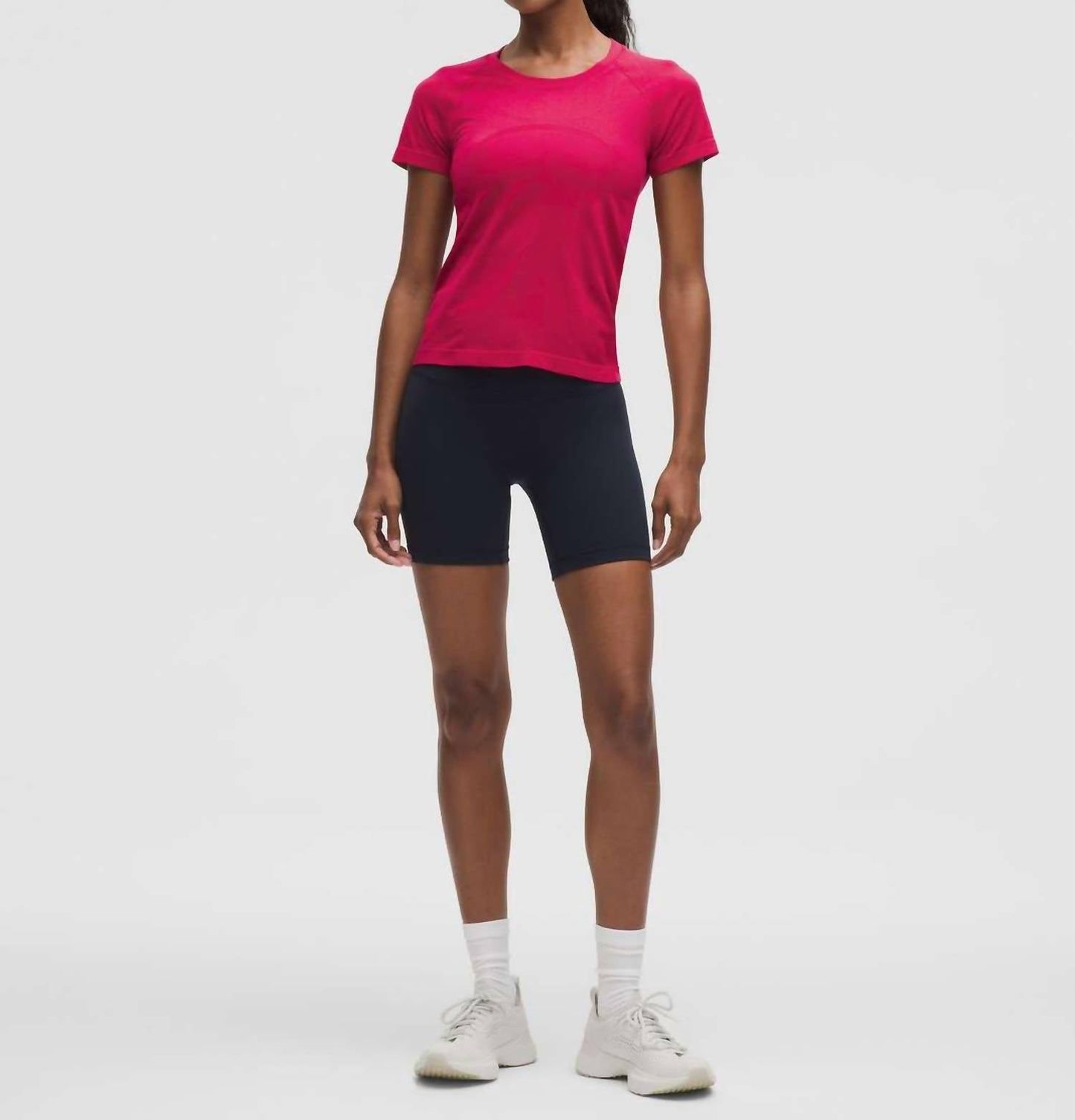 Short de manga corta color rosado