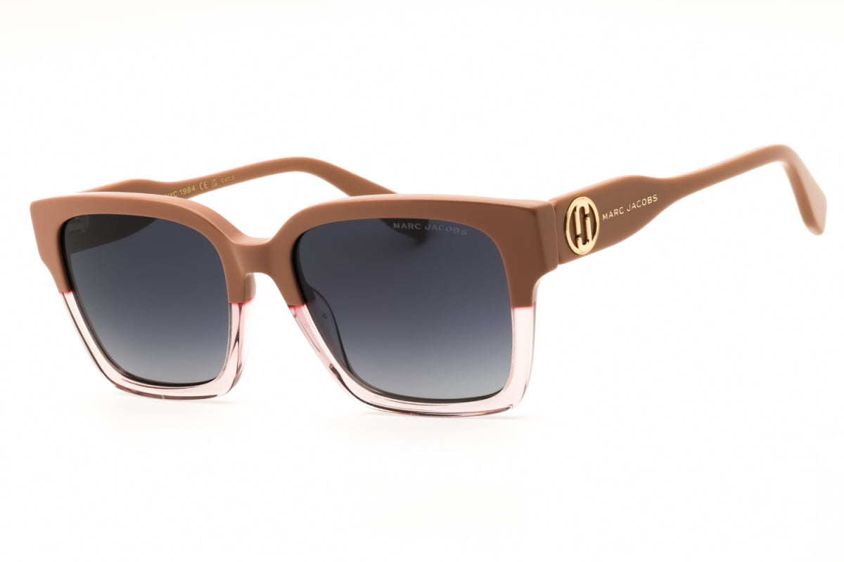 Gafas color gris oscuro y beige