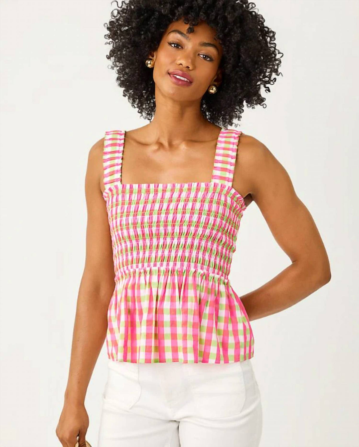Top color rosado