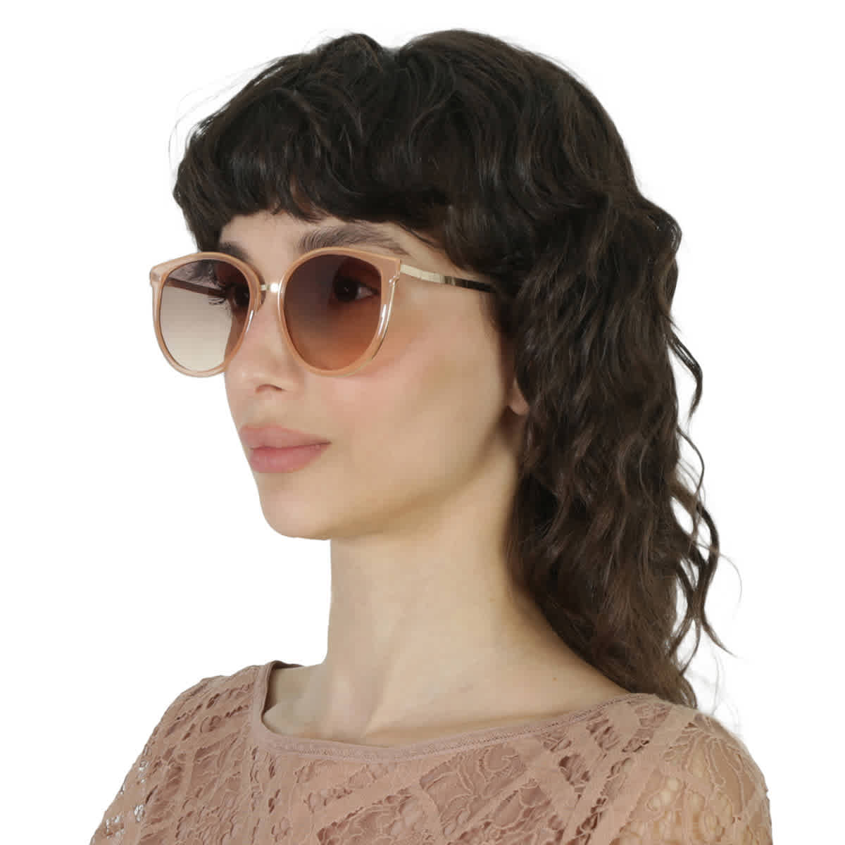 Gafas de sol de mujer color café