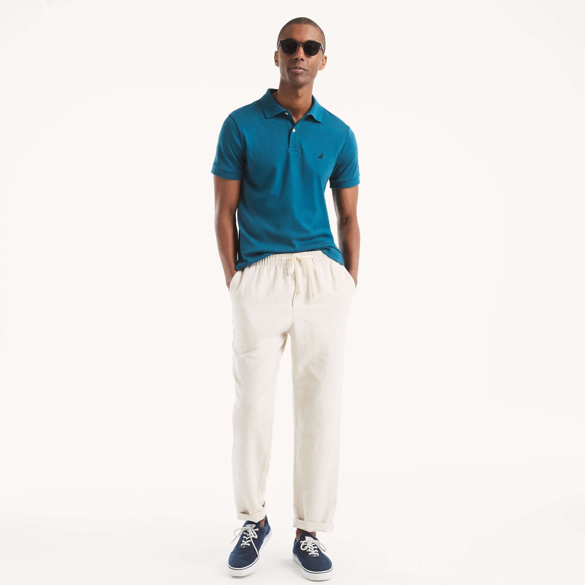 Polo de hombre de corte ajustado