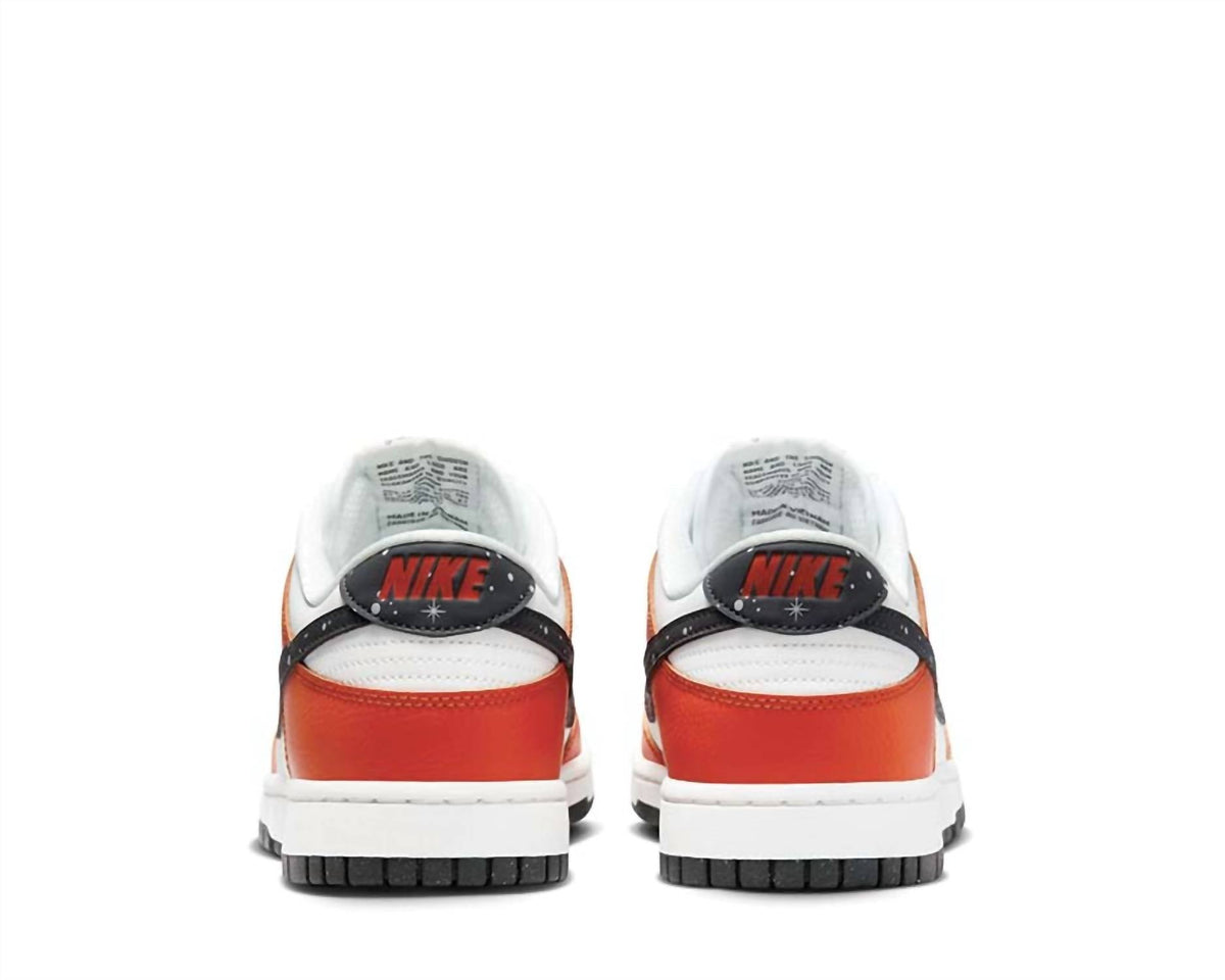 Tenis de hombre color naranja