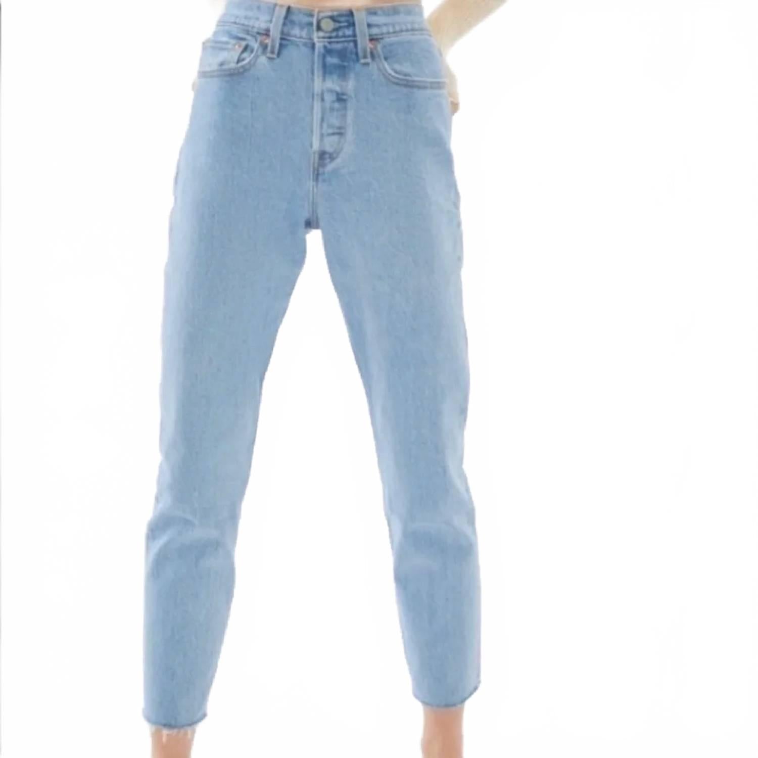 Jean color azul