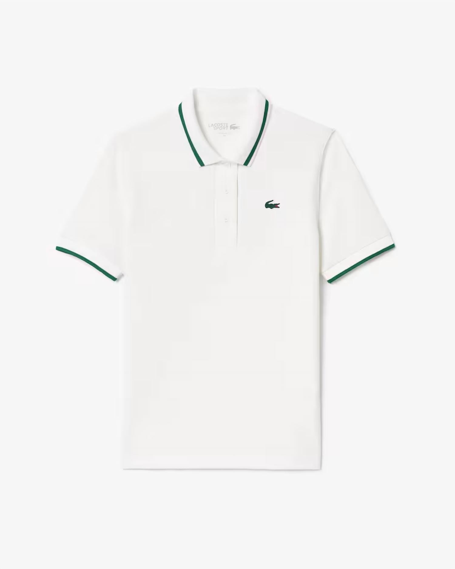 Polo a rayas color blanco