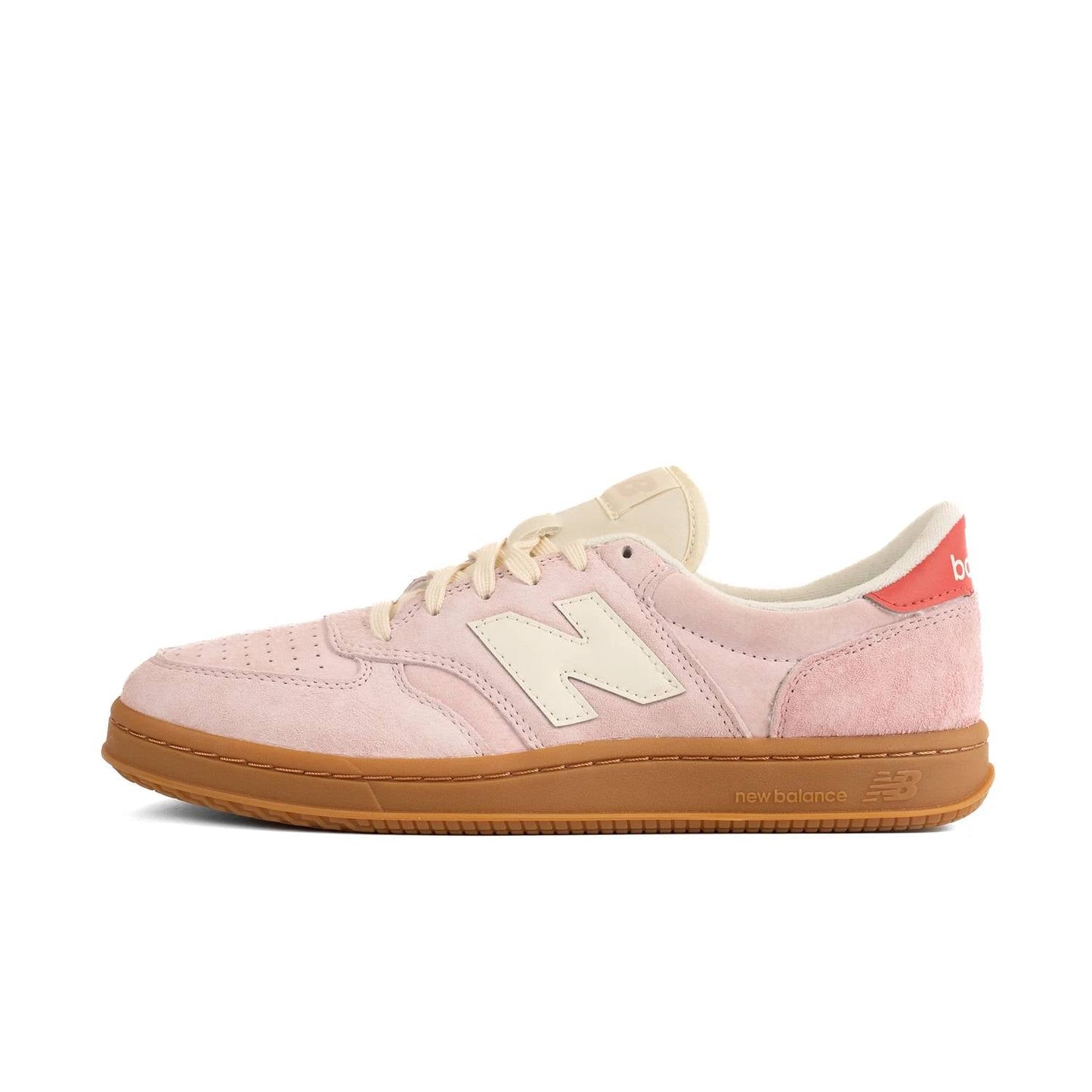 Tenis de hombre color rosado y rojo