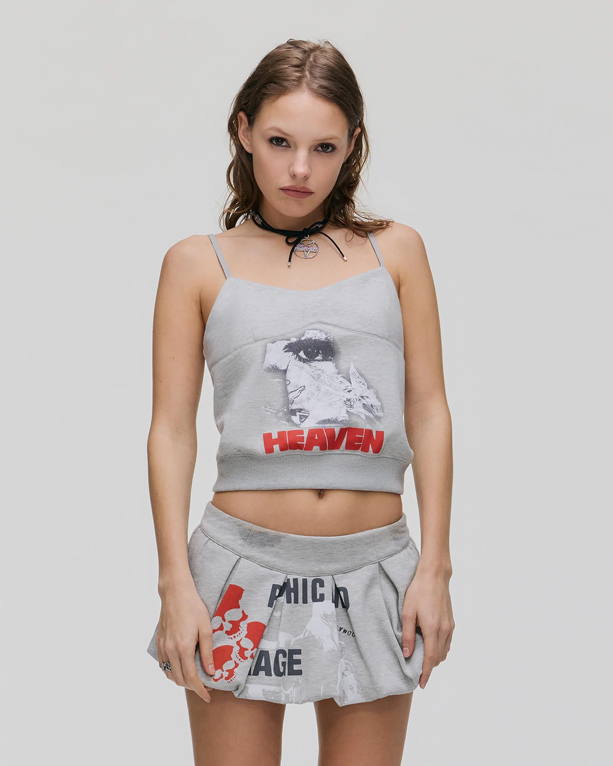 Camiseta sin mangas con espalda descubierta